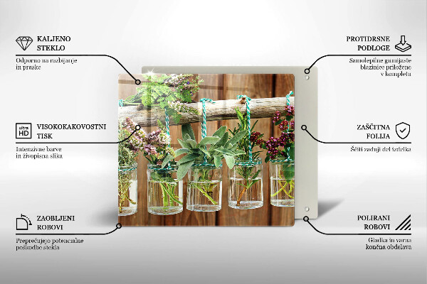 Worktop saver Herbs vintage plants