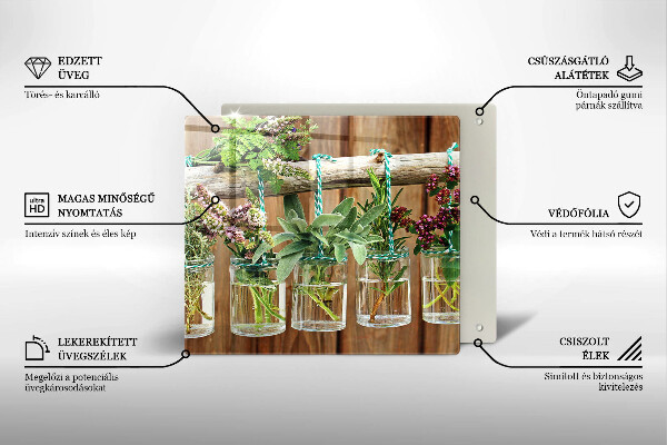 Worktop saver Herbs vintage plants