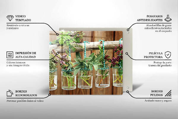 Worktop saver Herbs vintage plants