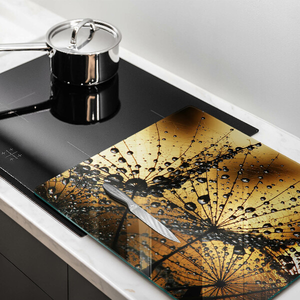 Kitchen worktop saver Rosa and dandelions