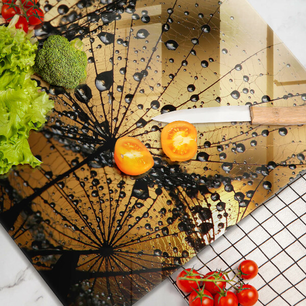 Kitchen worktop saver Rosa and dandelions