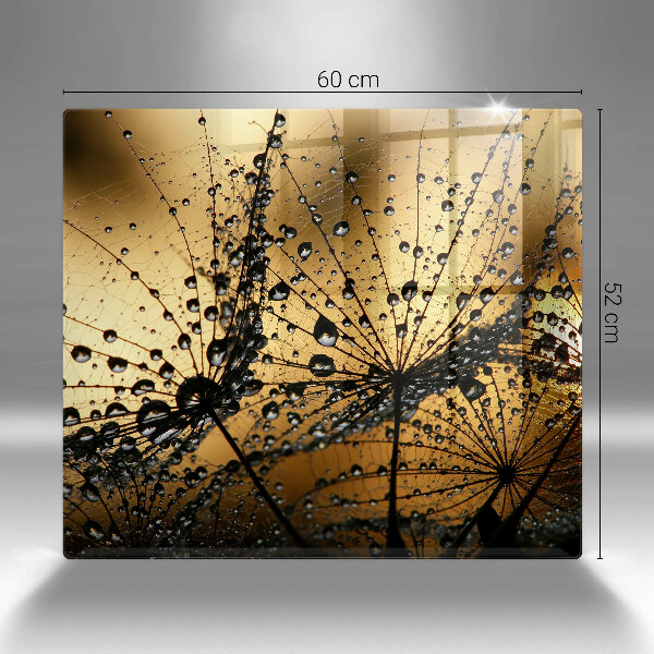 Kitchen worktop saver Rosa and dandelions