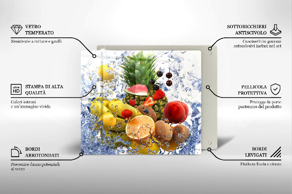 Worktop saver Juicy fruit and water