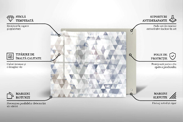 Kitchen worktop saver Triangle pattern