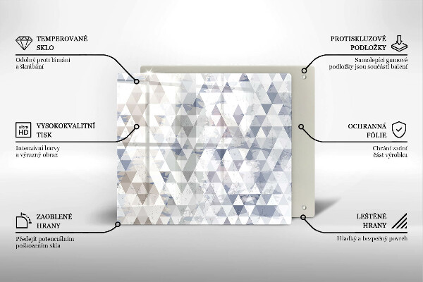 Kitchen worktop saver Triangle pattern