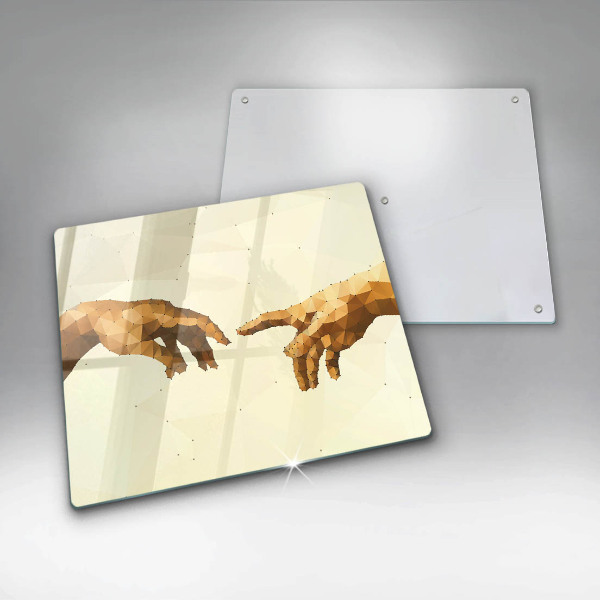 Worktop saver Creation of Adam hands