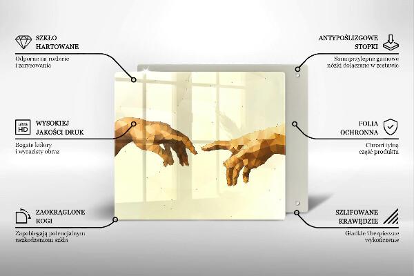 Worktop saver Creation of Adam hands