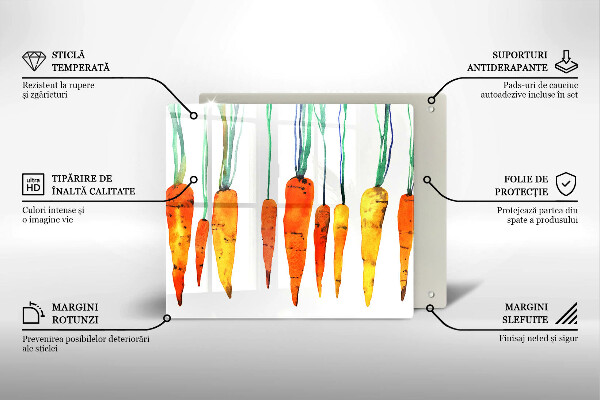 Kitchen worktop saver Carrot illustration
