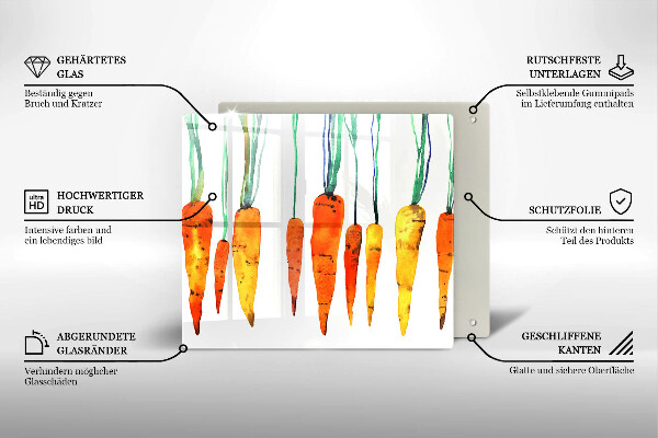 Kitchen worktop saver Carrot illustration