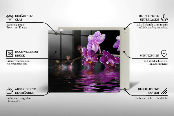 Kitchen worktop saver Orchid Water Zen