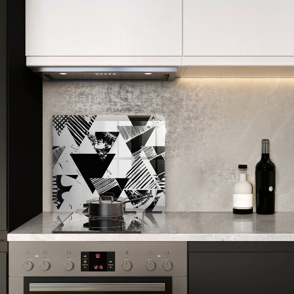Kitchen worktop saver Geometric triangles