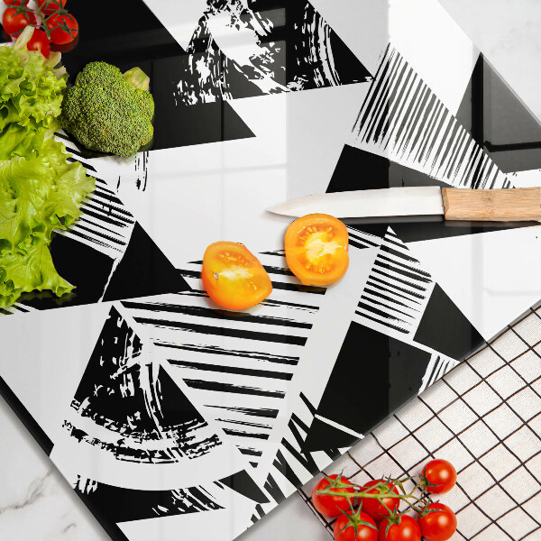 Kitchen worktop saver Geometric triangles