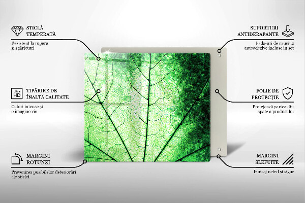 Kitchen worktop saver Decorative leaf