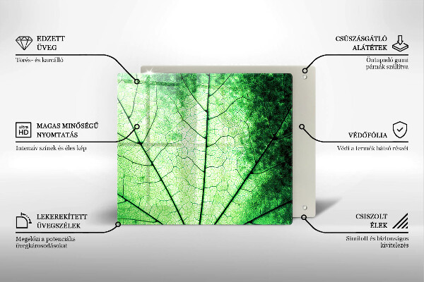 Kitchen worktop saver Decorative leaf