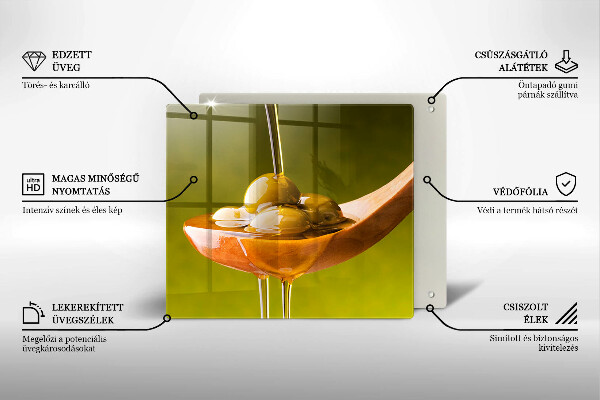 Kitchen worktop saver Oliwa and olives