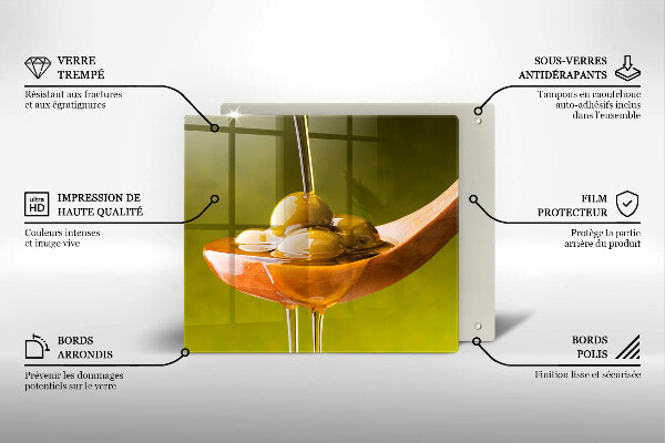 Kitchen worktop saver Oliwa and olives