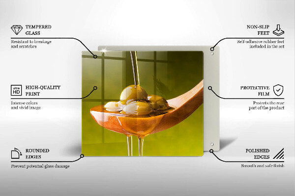 Kitchen worktop saver Oliwa and olives