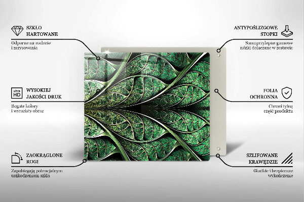 Worktop saver Vein leaf structure