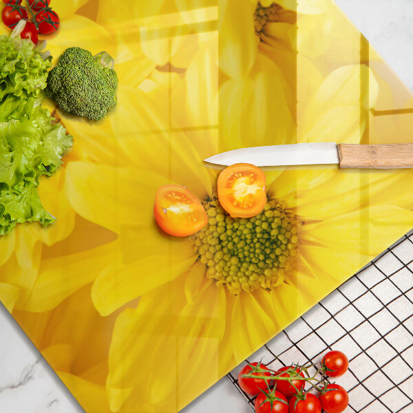 Worktop heat protector Flowers petals