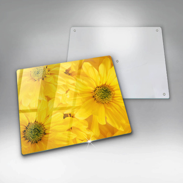 Worktop heat protector Flowers petals