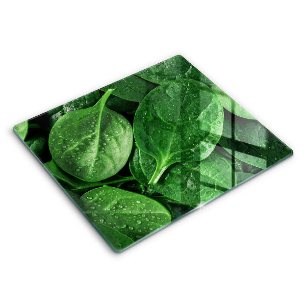 Worktop heat protector Basil leaves