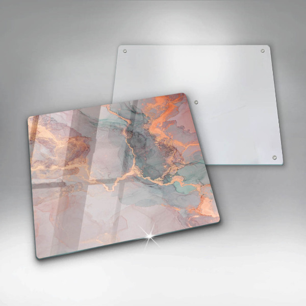 Kitchen worktop saver Marble with gold