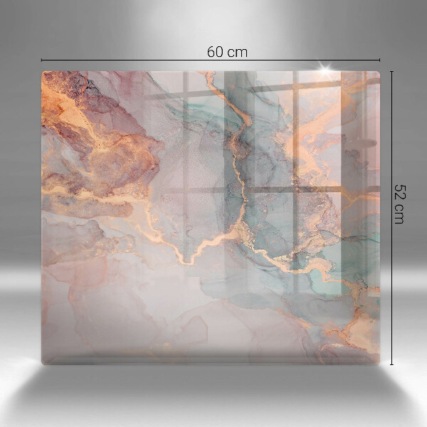 Kitchen worktop saver Marble with gold