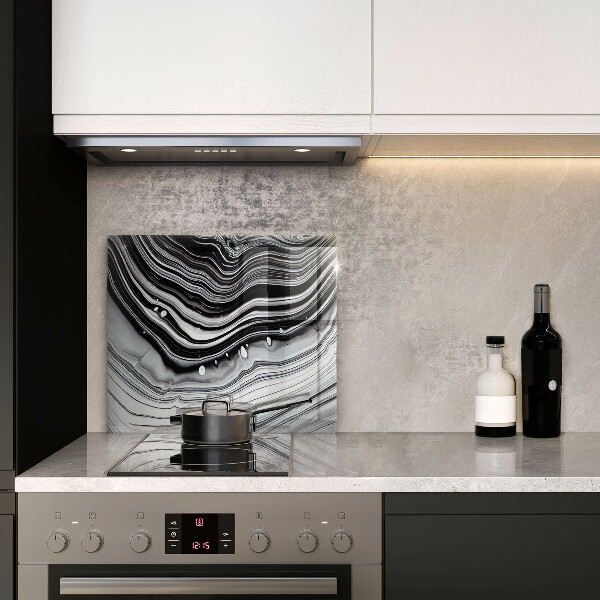 Worktop heat protector Ink abstraction