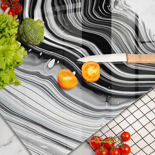 Worktop heat protector Ink abstraction