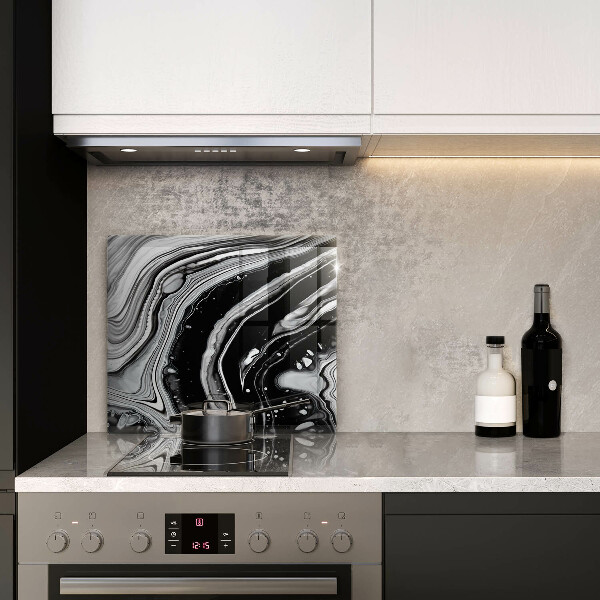 Worktop heat protector Ink abstraction