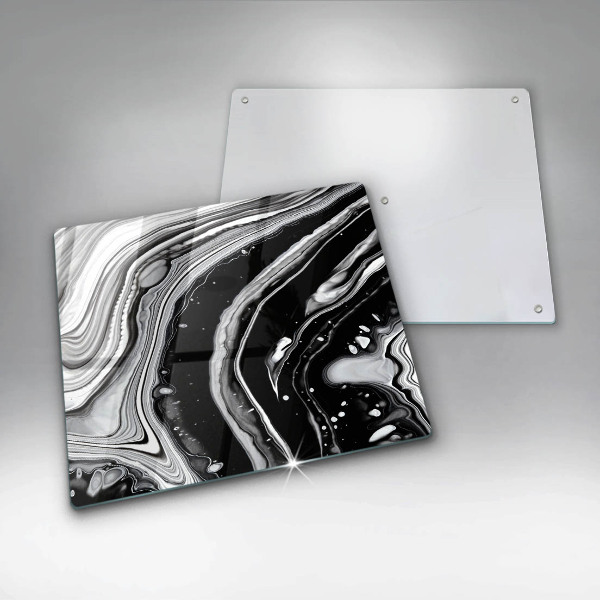 Worktop heat protector Ink abstraction