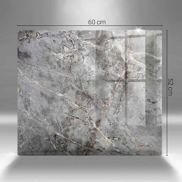 Induction hob cover Stone texture