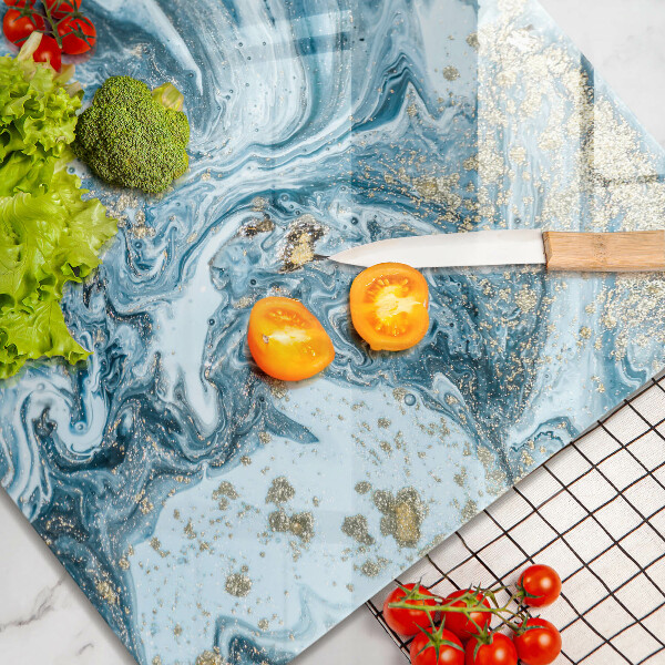 Kitchen worktop saver Structure with gold