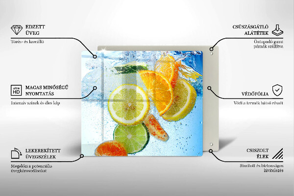 Worktop saver Juicy citrus water