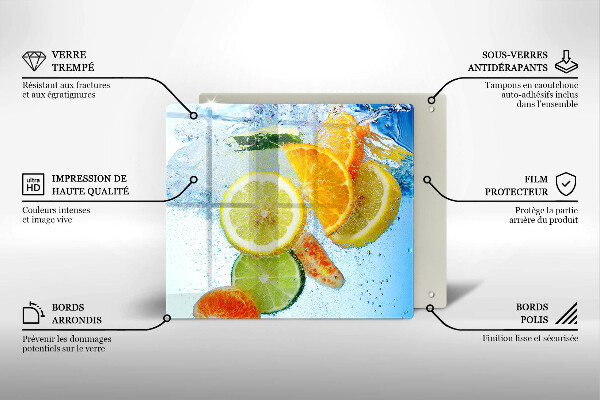 Worktop saver Juicy citrus water