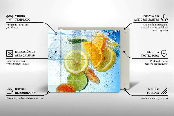 Worktop saver Juicy citrus water