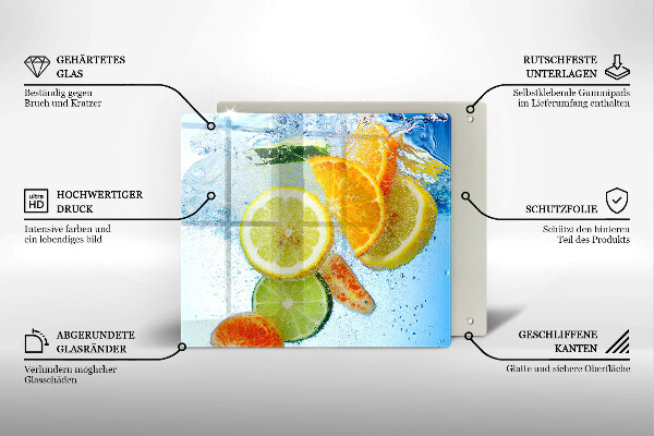 Worktop saver Juicy citrus water