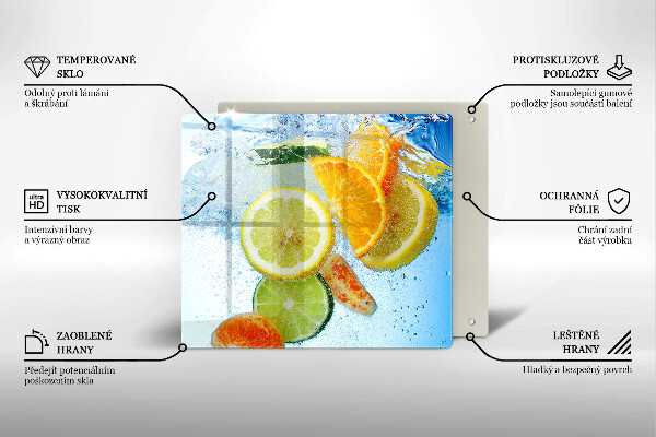 Worktop saver Juicy citrus water