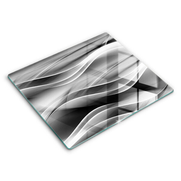 Induction hob cover Abstraction mild lines