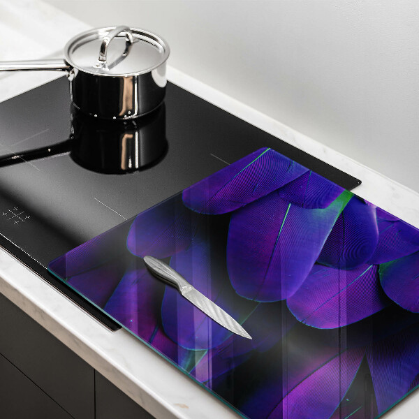 Kitchen worktop saver Neon feathers