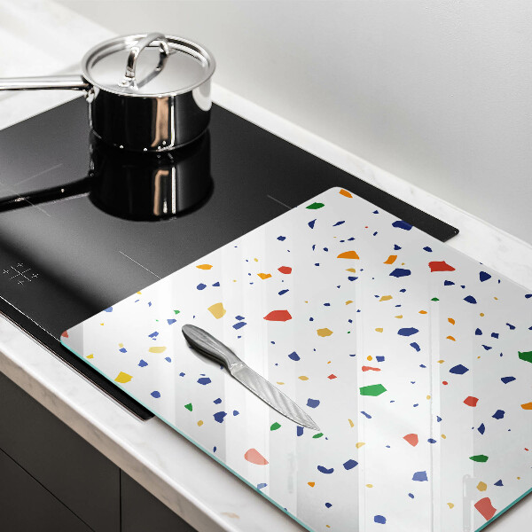 Induction hob cover Colored gres