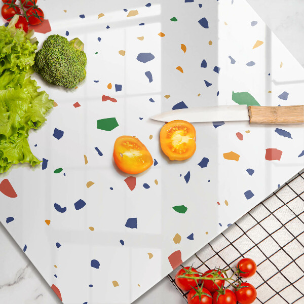 Induction hob cover Colored gres