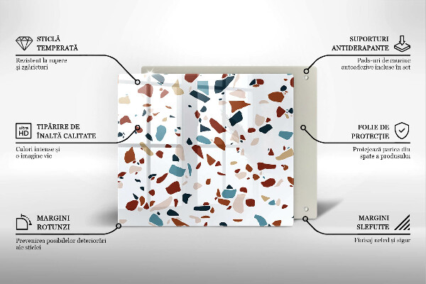 Kitchen worktop cover Decorative stone