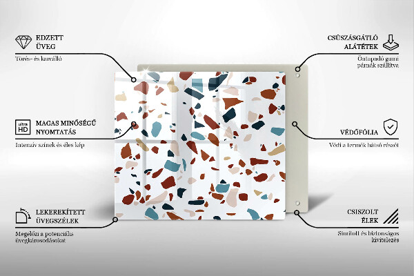 Kitchen worktop cover Decorative stone