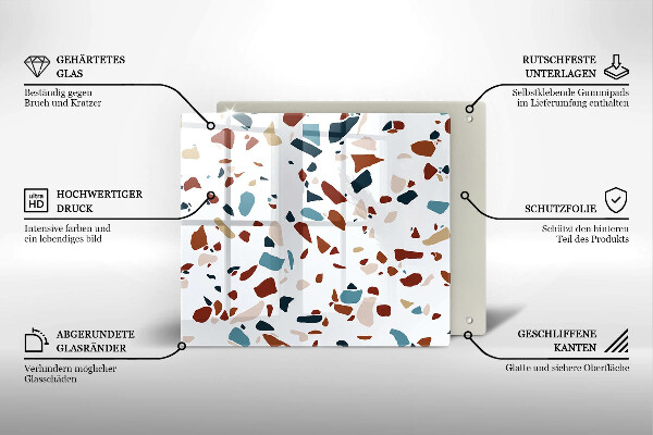 Kitchen worktop cover Decorative stone