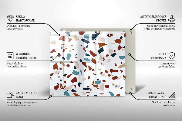 Kitchen worktop cover Decorative stone