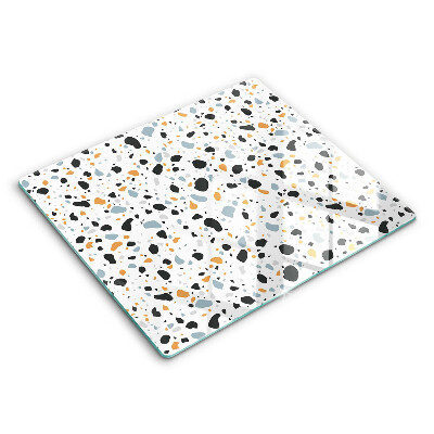 Glass kitchen board Decorative stone stone