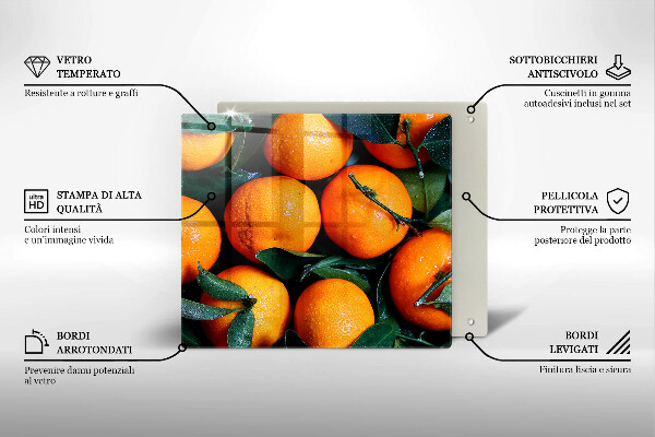 Kitchen worktop saver Fruit oranges