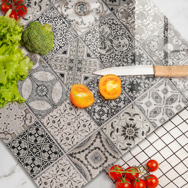 Kitchen worktop saver Decorative tiles
