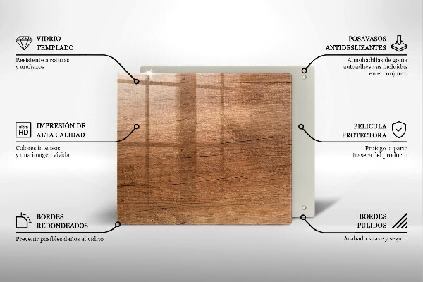 Kitchen worktop saver Wood texture